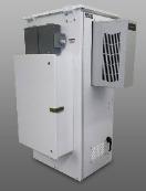 DDB Carrier Level Single Bay Enclosure with Pentair Hoffman Air Conditioners NEMA 4 Cabinet